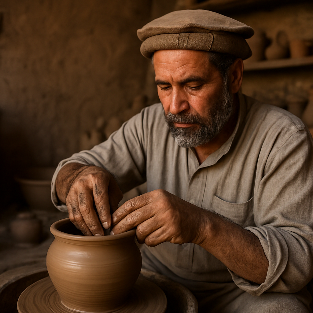 Artisan at work